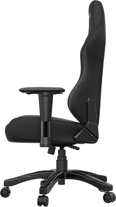 Anda Seat Phantom 3 L Gamingstuhl, Elegant Black, Kunstleder schwarz/Logo gold