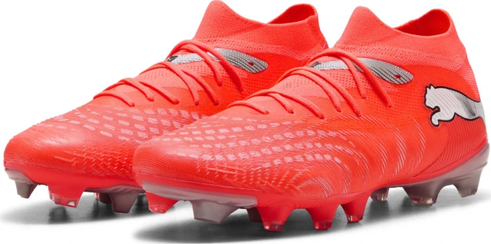 Puma Future 9 Match Fusion FG/AG glowing red/puma white/puma black/puma silver (Damen)
