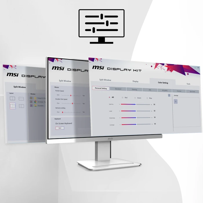 MSI PRO MP2412WDE, 23.8"