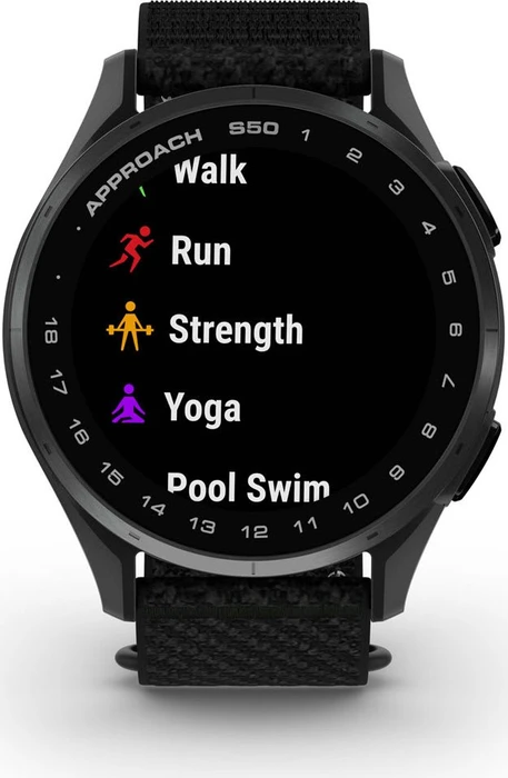 Garmin Approach S50 GPS-Golfuhr slate/black