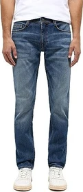 Mustang Oregon Slim mit Kontrastnähten Jeans blau (Herren)