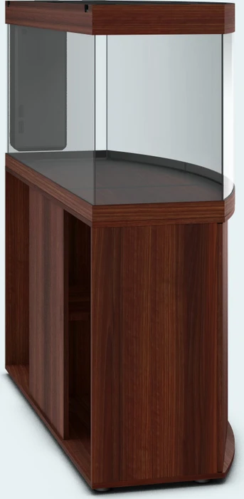 Juwel Vision 450 LED Aquarium-Set mit Unterschrank, dunkles Holz/dunkles Holz, 450l