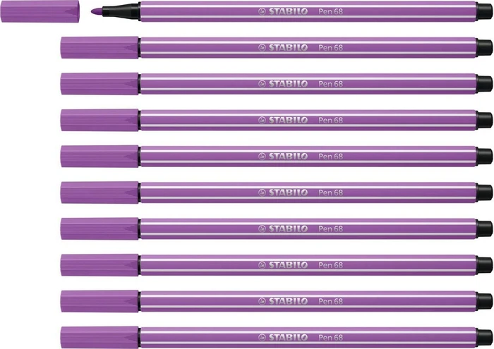 STABILO Pen 68 pflaume, 10er-Pack