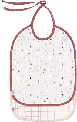 Lässig Lätzchen zum Schnüren Größe M About Garden Explorer Schnecke, 2 Stück