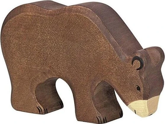 Goki Braunbär, fressend