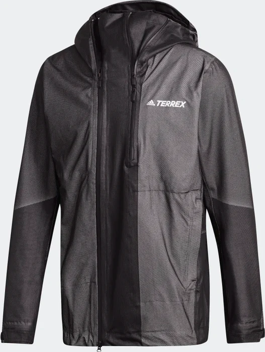 adidas Terrex Waterproof Primeknit Funktionsjacke schwarz (Herren)