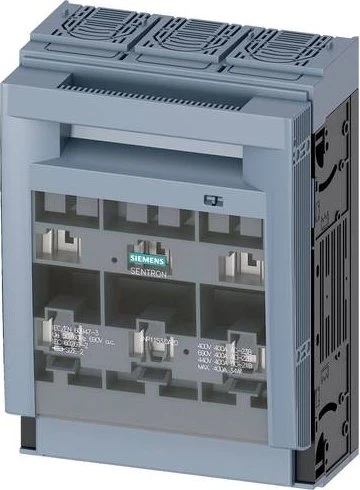 Siemens SENTRON Sicherungslasttrennschalter 3NP1, 3-polig, NH2, 400A