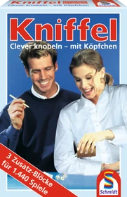 Kniffel - 3 Kniffelblöcke (Erweiterung)