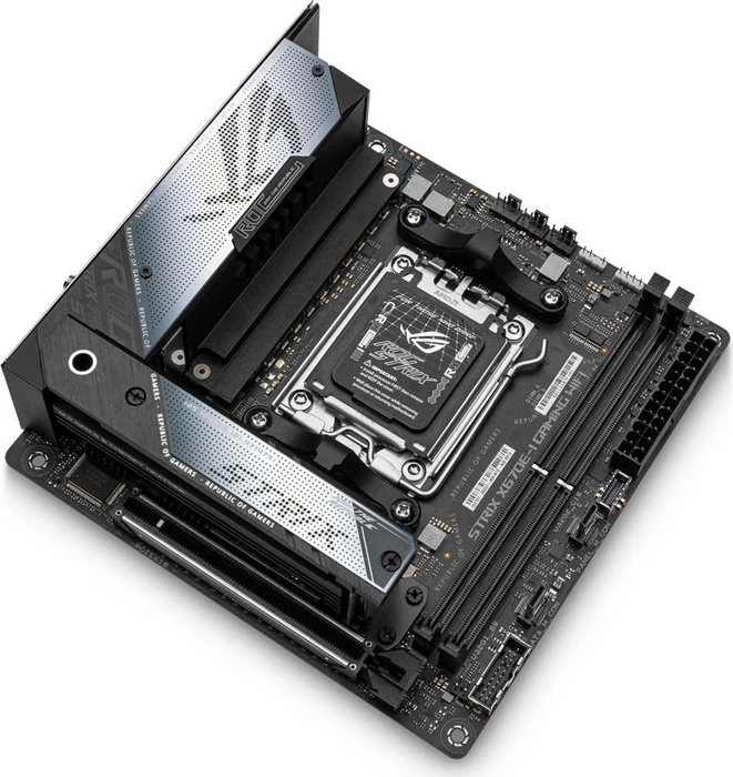 EK Water Blocks Quantum Line EK-Quantum Momentum² ROG Strix X670E-I D-RGB Monoblock, Nickel, Acryl
