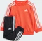 adidas Essentials 3-Streifen Trainingsanzug bright red/white (Junior) Vorschaubild
