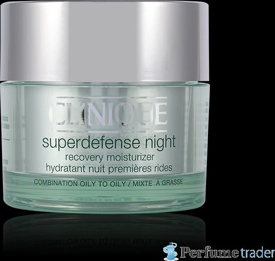 Clinique Superdefense Night Recovery Moisturizer für Mischhaut Gesichtscreme, 50ml