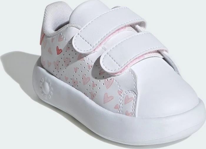 adidas Advantage cloud white/clear pink/better scarlet (Junior)