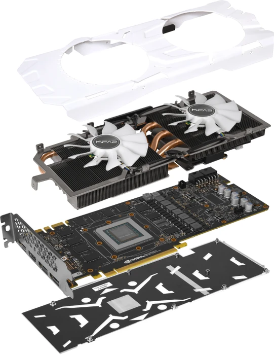 KFA2 GeForce GTX 1080 Ti EXOC White, 11GB GDDR5X, HDMI, 3x DP