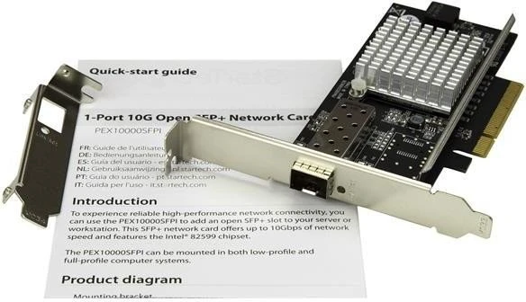 StarTech LAN-Adapter, SFP+, PCIe 2.0 x8