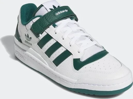 adidas Forum Low cloud white/collegiate green