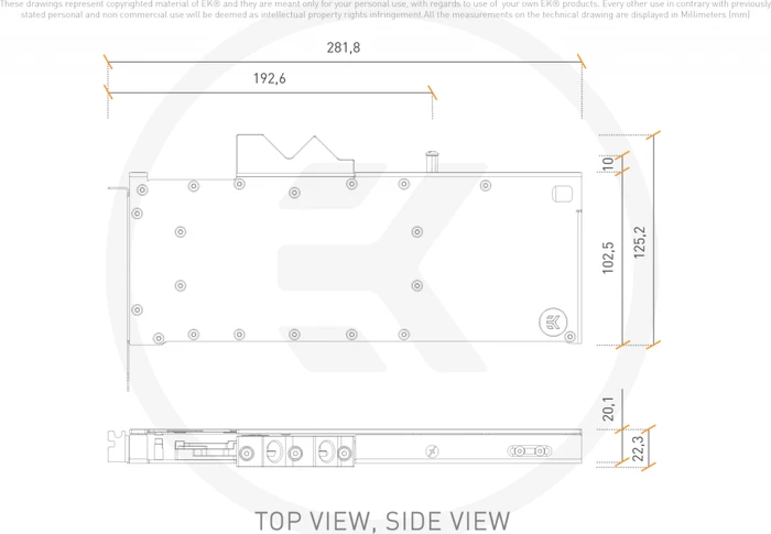 EK Water Blocks EK-Pro GPU WB RTX A5000 Nickel, Inox