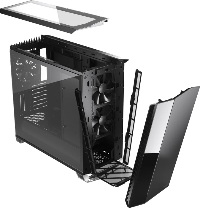 Fractal Design Vector RS Blackout TG, Glasfenster