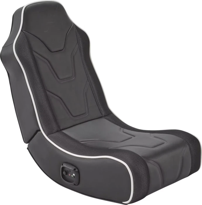 X Rocker Chimera RGB 2.0 Neo Motion LED Floor Rocker Gaming-Bodensessel für Kinder/Jugendliche, schwarz