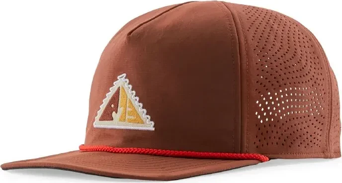 Patagonia Snowfarer Kappe snowsteps patch/dried vanilla