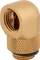 Corsair Hydro X Series XF Hardline, Winkeladapter 90° G1/4", gold, 2er-Pack Vorschaubild