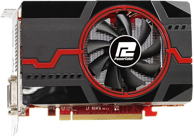 PowerColor Radeon R7 260X OC, 2GB GDDR5, 2x DVI, HDMI, DP