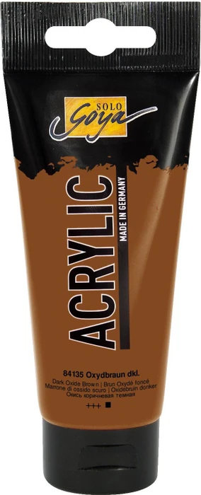 Kreul Solo Goya Acrylic Acrylfarbe, oxydbraun dunkel, 100ml