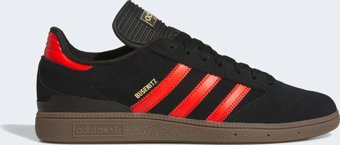 adidas Busenitz core black/bold orange/gum (Herren)