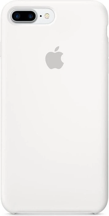 Apple Silikon Case für iPhone 7 Plus weiß