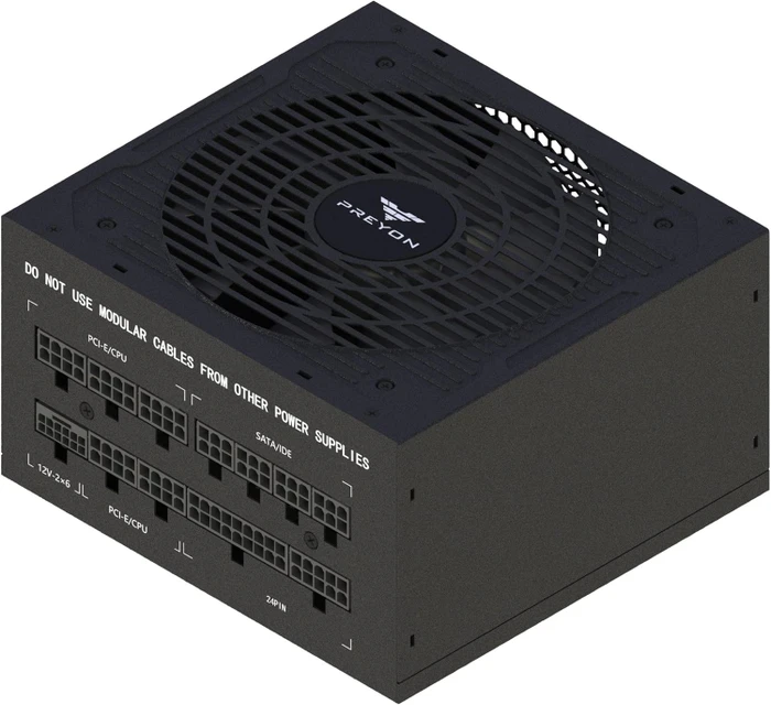 Preyon Eagle Power Gold schwarz 750W, ATX 3.1