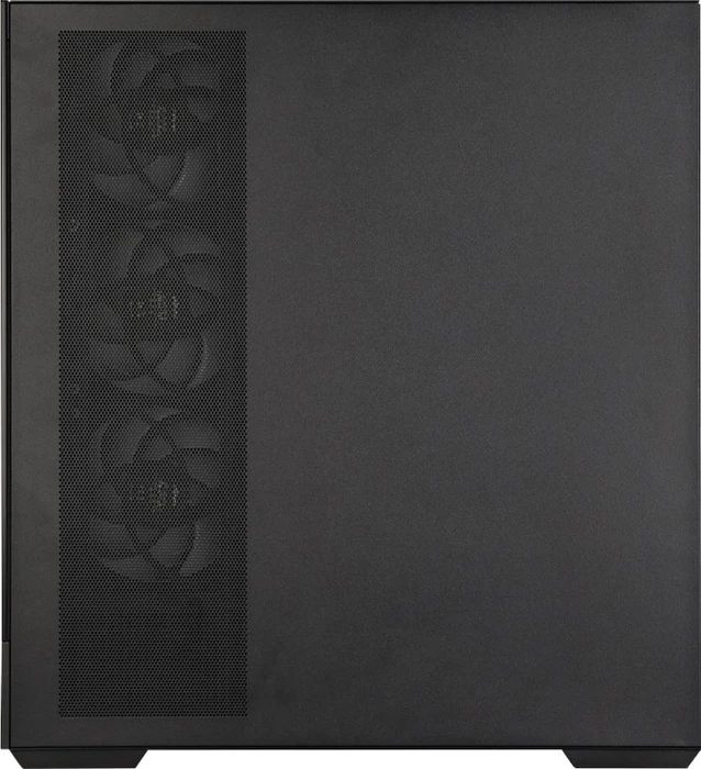 Zalman P40 NAMU Black, schwarz, Glasfenster