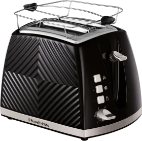 Russell Hobbs Groove Toaster schwarz