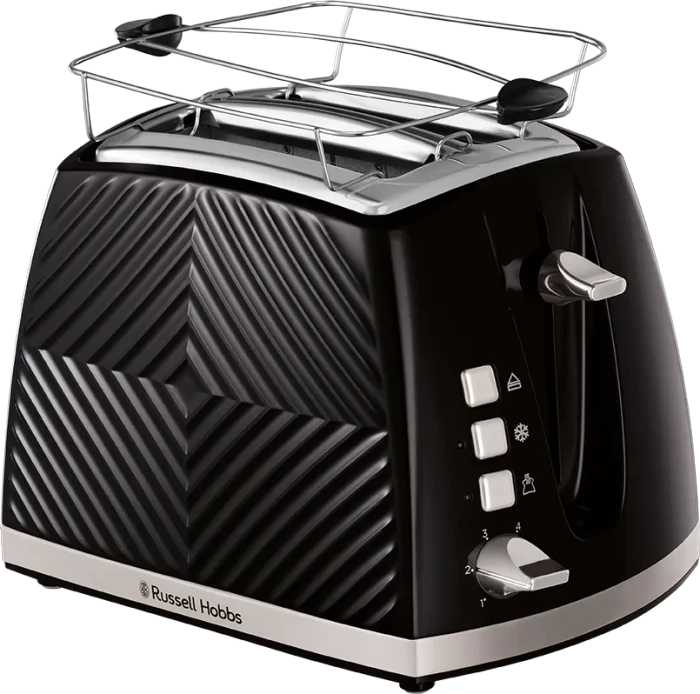 Russell Hobbs Groove Toaster schwarz