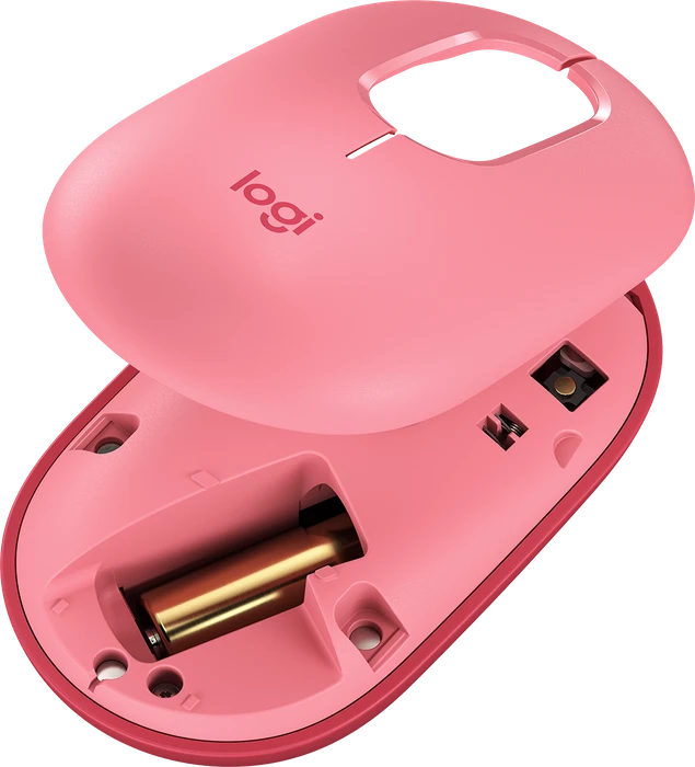 Logitech POP Wireless Mouse, Heartbreaker, Logi Bolt, USB/Bluetooth