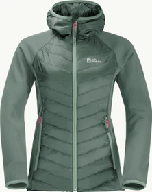 Jack Wolfskin Routeburn Pro Hybrid Funktionsjacke hedge green (Damen)