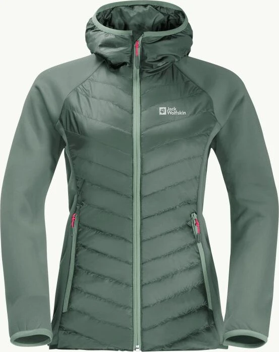Jack Wolfskin Routeburn Pro Hybrid Funktionsjacke hedge green (Damen)