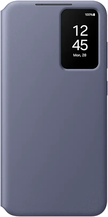 Samsung Smart View Wallet Case für Galaxy S24+ violett