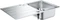 Grohe K500 45-S 86/50 1.0 Einbau Becken reversibel edelstahl Vorschaubild