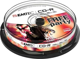 Emtec [BASF] CD-R 80min/700MB, 10er Spindel