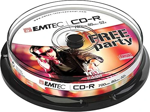 Emtec [BASF] CD-R 80min/700MB, 10er Spindel