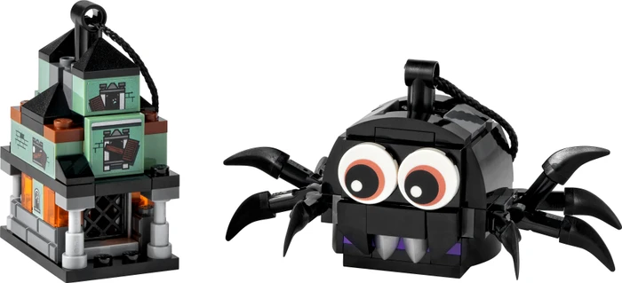 LEGO Halloween - Spinne und Geisterhaus