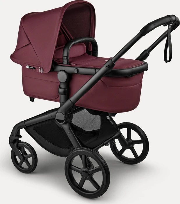 Bugaboo Fox 5 Renew 2in1 Gestell Schwarz dark cherry