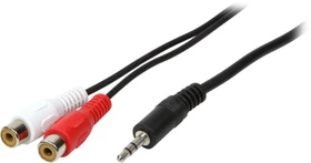 LogiLink Anschlusskabel Stereo Audio, 0.2m