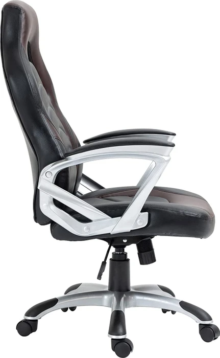 CLP Foxton Kunstleder Gamingstuhl, schwarz/braun