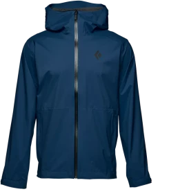 Black Diamond StormLine Stretch Rain Shell Funktionsjacke indigo (Herren)