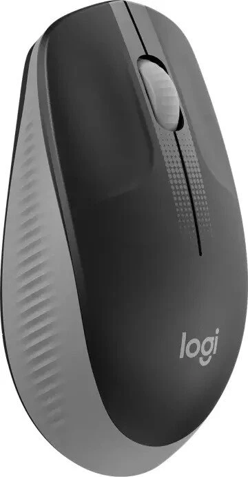 Logitech M190 Full-Size Wireless Mouse grau, USB
