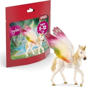 Schleich Bayala - Geflügeltes Regenbogeneinhorn Fohlen