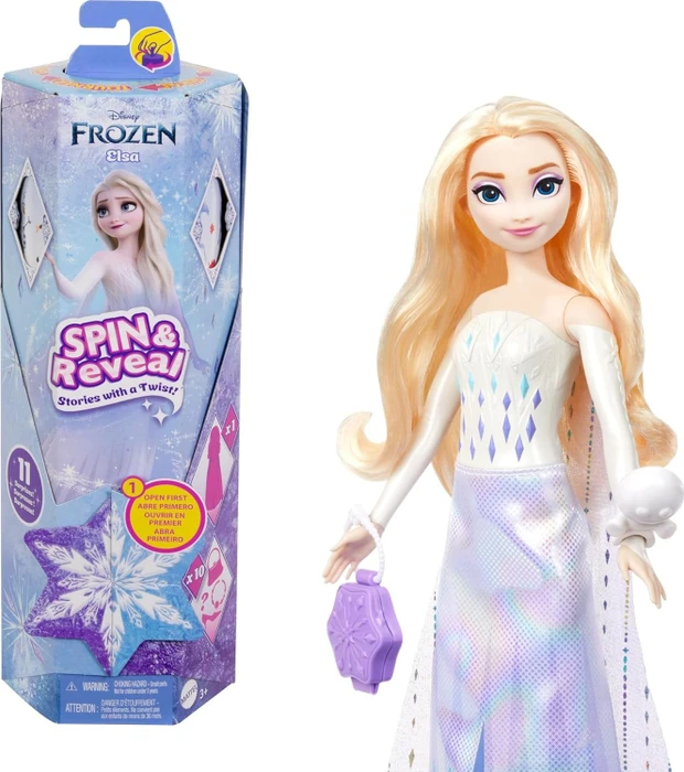 Mattel Disney - Prinzessin - Spin & Reveal - Elsa