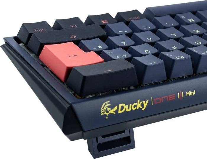 Ducky One 3 Mini, Cosmic Blue, PBT, LEDs RGB, MX RGB ERGO CLEAR, USB, DE