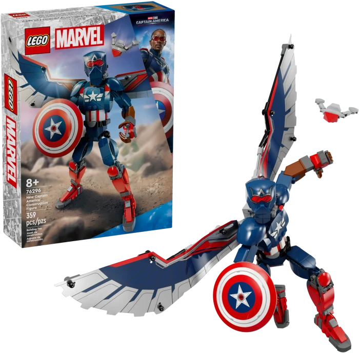 LEGO Marvel Super Heroes Spielset - New Captain America Baufigur