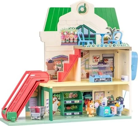 Moose Toys Bluey - Let's Play Chef Supermarket Playset